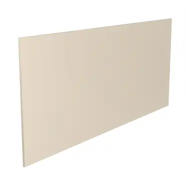 Click Here To Enlarge This Photo Of Kitchen Kit Slab Gloss Cashmere 900 Breakfast Bar Back Panel - FKKO3146