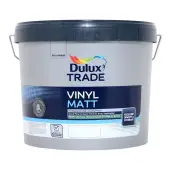 Dulux Trade Vinyl Matt Emulsion White  - 10L