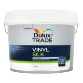 Dulux Trade Vinyl Silk Emulsion White  - 10L