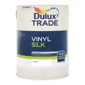 Dulux Trade Vinyl Silk Emulsion White  - 5L