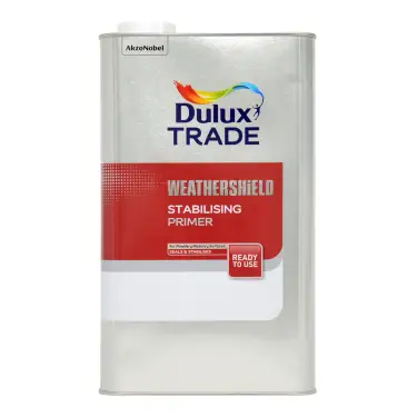 Click Here To Enlarge This Photo Of Dulux Trade Weathershield Stabilising Primer  - 5L
