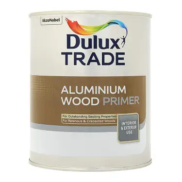 Click Here To Enlarge This Photo Of Dulux Trade Aluminium Wood Primer  - 1L