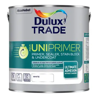 Click Here To Enlarge This Photo Of Dulux Trade Aqua Uniprimer White  - 2&period;5L