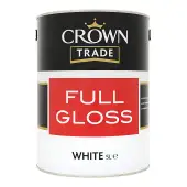 Crown Trade Full Gloss White - 5L