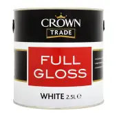Crown Trade Full Gloss White - 2&period;5L