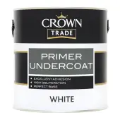 Crown Trade Full Primer Undercoat White - 2&period;5L