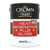 Crown Trade Next Generation Plus Gloss White - 5L