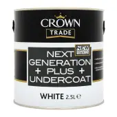 Crown Trade Next Generation Plus Undercoat White - 2&period;5L