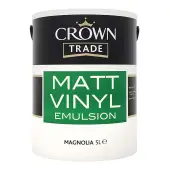 Crown Trade Vinyl Matt Emulsion Magnolia - 5L