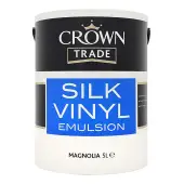 Crown Trade Vinyl Silk Emulsion Magnolia - 5L