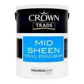 Crown Trade Mid Sheen Magnolia - 5L