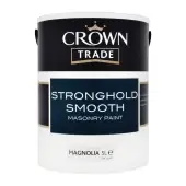 Crown Trade Stronghold Smooth Masonry Magnolia - 5L