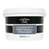 Crown Trade Covermatt Dry Wall Primer White - 10L