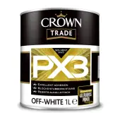 Crown Trade PX3 Solvent Based All Purpose Primer White - 1L