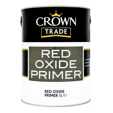 Click Here To Enlarge This Photo Of Crown Trade Red Oxide Primer Red - 5L
