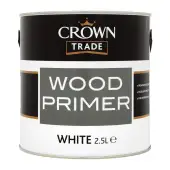 Crown Trade Wood Primer White - 2&period;5L