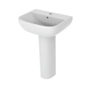Click Here To Enlarge This Photo Of Modern 4 Piece Bathroom Suite 1700mm Bath Rimless WC Basin Taps