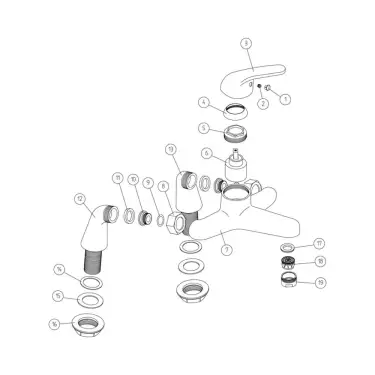 Click Here To Enlarge This Photo Of Modern 4 Piece Bathroom Suite 1700mm Bath Rimless WC Basin Taps