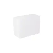 Kitchen Kit Slab Flatpack 600 Single Extractor Wall Kitchen Cabinet Gloss White with Urban Oak Cabinet - FKUO3074