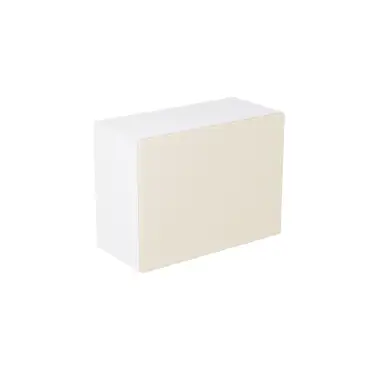 Click Here To Enlarge This Photo Of Kitchen Kit Slab Flatpack 600 Single Extractor Wall Kitchen Cabinet Gloss Cashmere with Urban Oak Cabinet - FKUO3174
