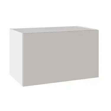 Click Here To Enlarge This Photo Of Kitchen Kit Slab Standard Flatpack 600 Bridging Wall Kitchen Cabinet Standard MFC Light Grey with Urban Oak Cabinet - FKUV4119