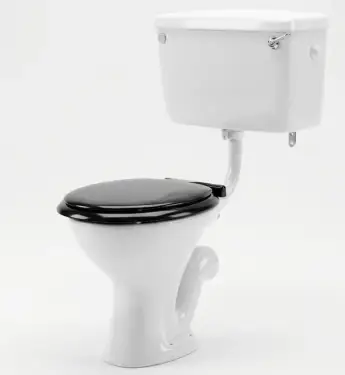 Click Here To Enlarge This Photo Of Twyford Classic Low Level Toilet Pan & Cistern Bottom Inlet - No Seat