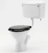 Twyford Classic Low Level Toilet Pan & Cistern Bottom Inlet - No Seat