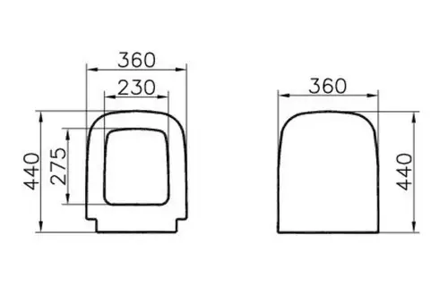 Click Here To Enlarge This Photo Of VitrA S20 Bathroom Suite with Fully Shrouded WC&comma; Soft Close Seat & 500mm Basin - White