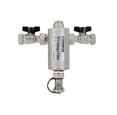 Click Here To Enlarge This Photo Of Fernox TF1 Omega 22mm Filter with Valves 62249